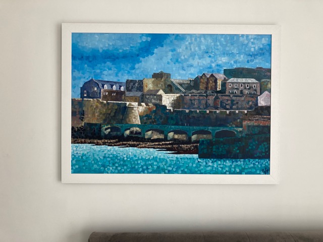 Geraldine Green Acrylic Painting