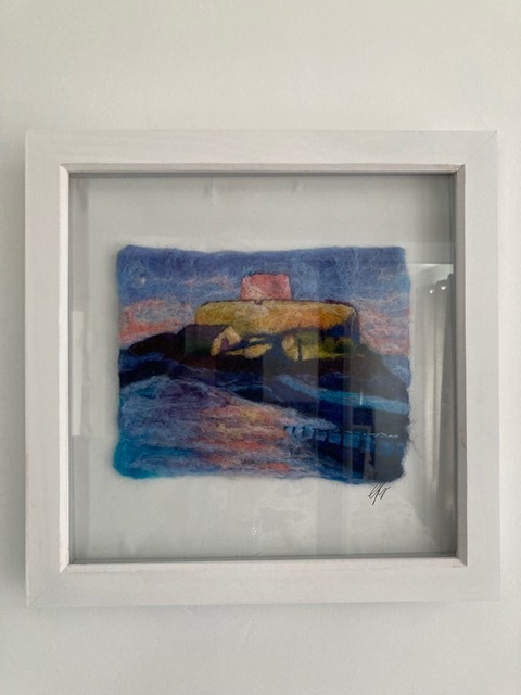 Geraldine Green Needlefelt Landscape