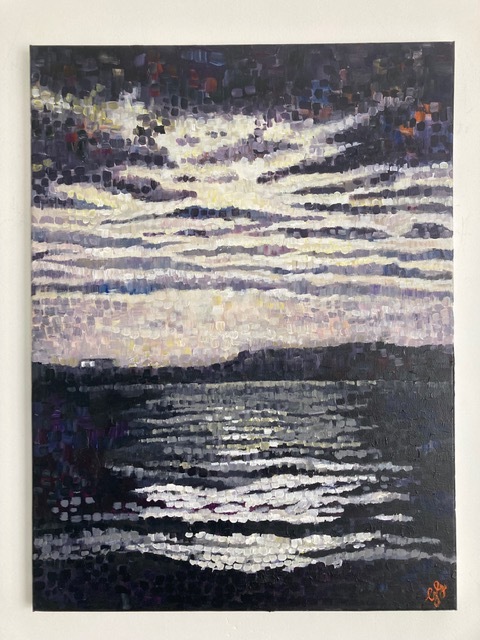 Geraldine Green Acrylic Landscape Painting