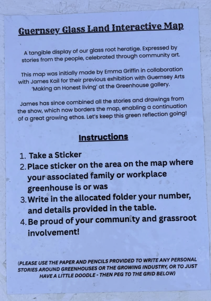 Community Glasshouse Map Instructions